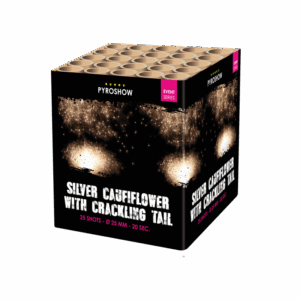 Silver Cauliflower with Crackling Tail and Mine